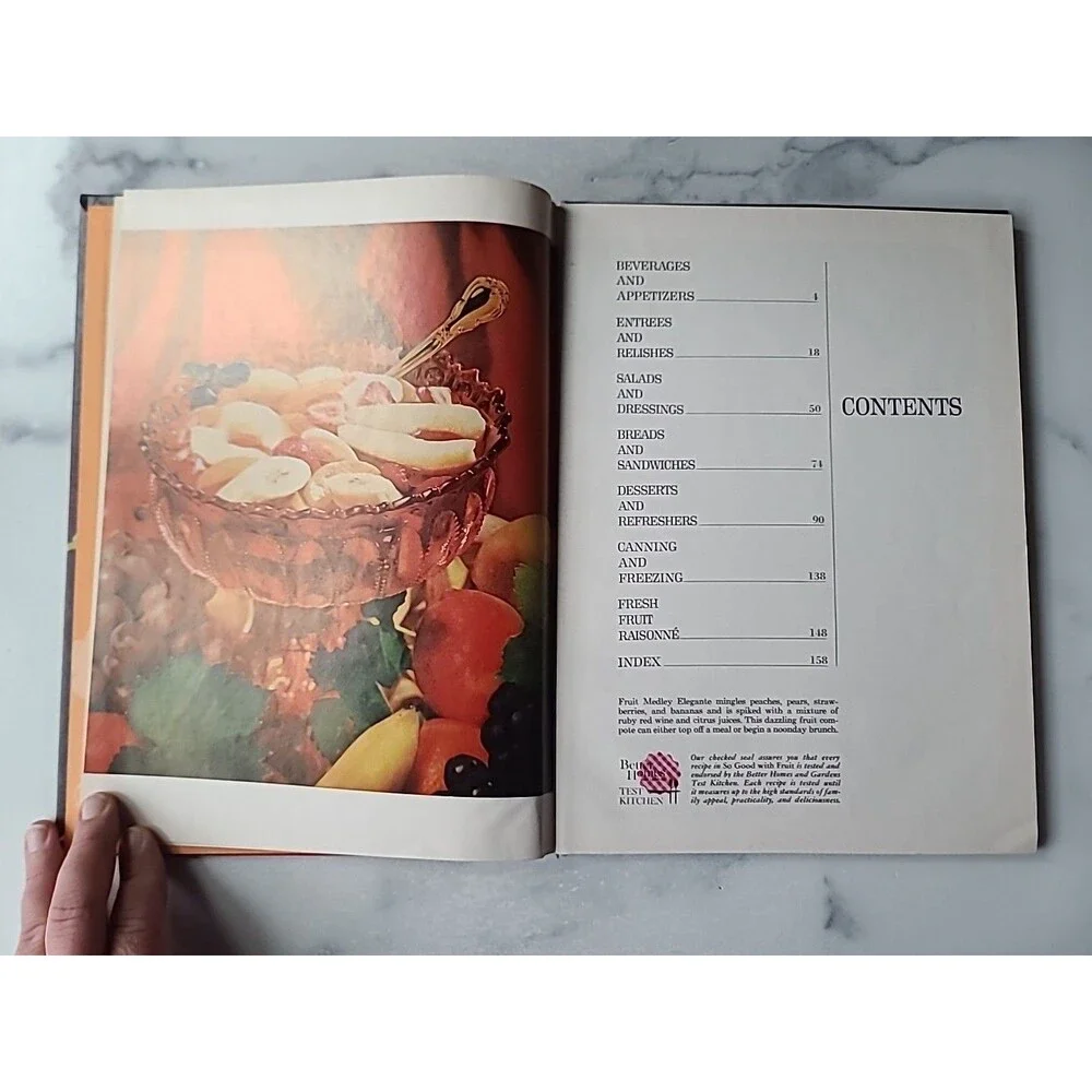 Better Homes And Gardens So Good With Fruit Book